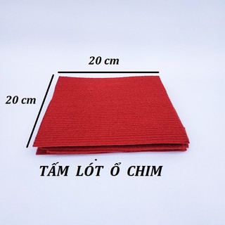 Combo 10 Thảm lót ổ chim Bồ câu
