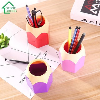 Ống cắm bút hình bút chì sáng tạo xinh xắn