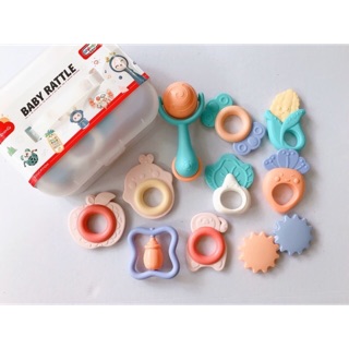 Bộ 10 Xúc xắc gặm nướu BabyRattle