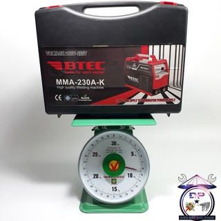 Máy Hàn điện tử inventer BTEC MMA-230A-K ( 150V - 260V xác lớn hàn liên tục que 3.2mm )