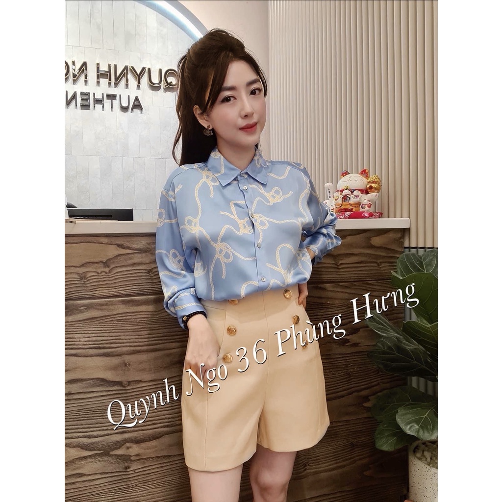QUẦN SHORT ZRF CÚC ĐỒNG TÚI CHÉO CHO NỮ