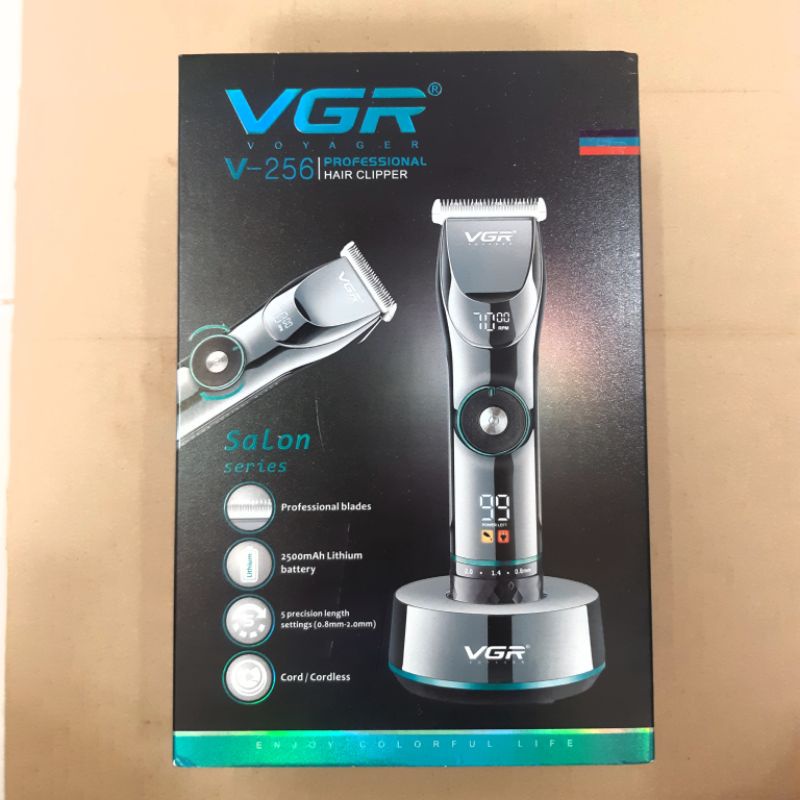Tông Đơ Cắt Tóc Cao Cấp Có Màn Hình VGR V-256