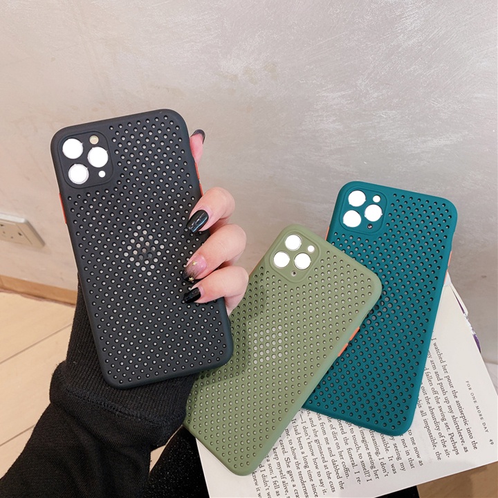 Ốp Lưng Tản Nhiệt TPU Dẻo iP6/7/8/6P/7P/8P/X/XS/XR/XSMax/11/12/13 Đủ Dòng Máy - Mã TZAC263