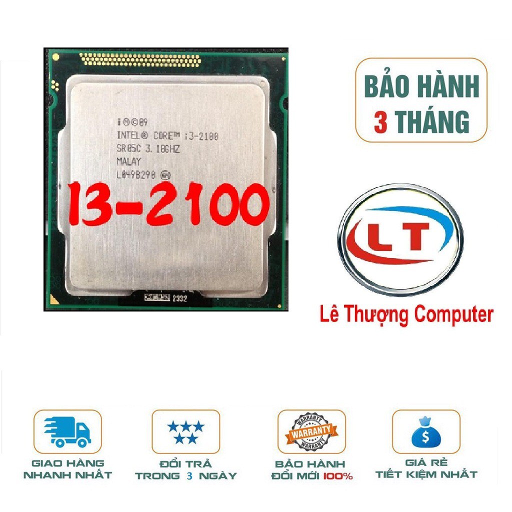 CPU core i3 2100; i3 3220; i3 41xx bóc main