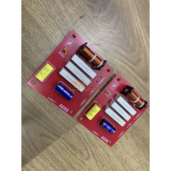 Mạch phân tầng loa kéo 3 đường tiếng cao cấp ADX, có loa trung sử dụng cho loa 40cm, 50cm - 1 cái