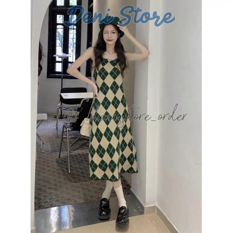 SET VÁY LEN XANH RÊU 2s + ÁO LEN CROPTOP XINH XỈU 🥑🥑🥑