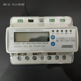 Đồng hồ đo công suất đo đếm 2 chiều HIKING WIFI 3 Pha có bảo vệ