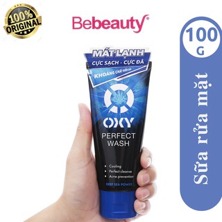 Sữa rửa mặt Sạch bã nhờn , Ngừa khuẩn mụn Oxy Perfect Wash 100g - 0514004