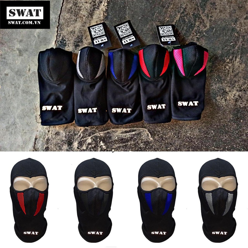 Khẩu trang trùm Ninja SWAT - Fullface