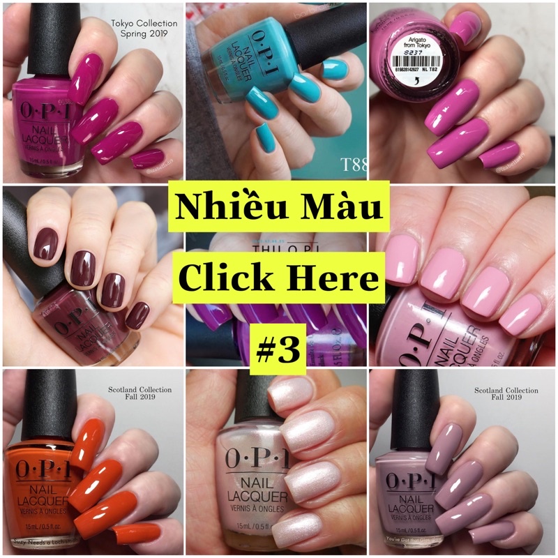 Sơn Móng Tay OPI Chính Hãng Mỹ