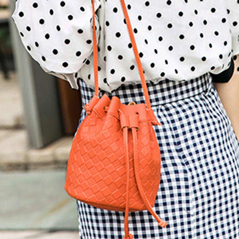 Túi Xách Da Pu Họa Tiết Sọc Caro Phong Cách Vintage Hợp Thời Trang Cho Nữ