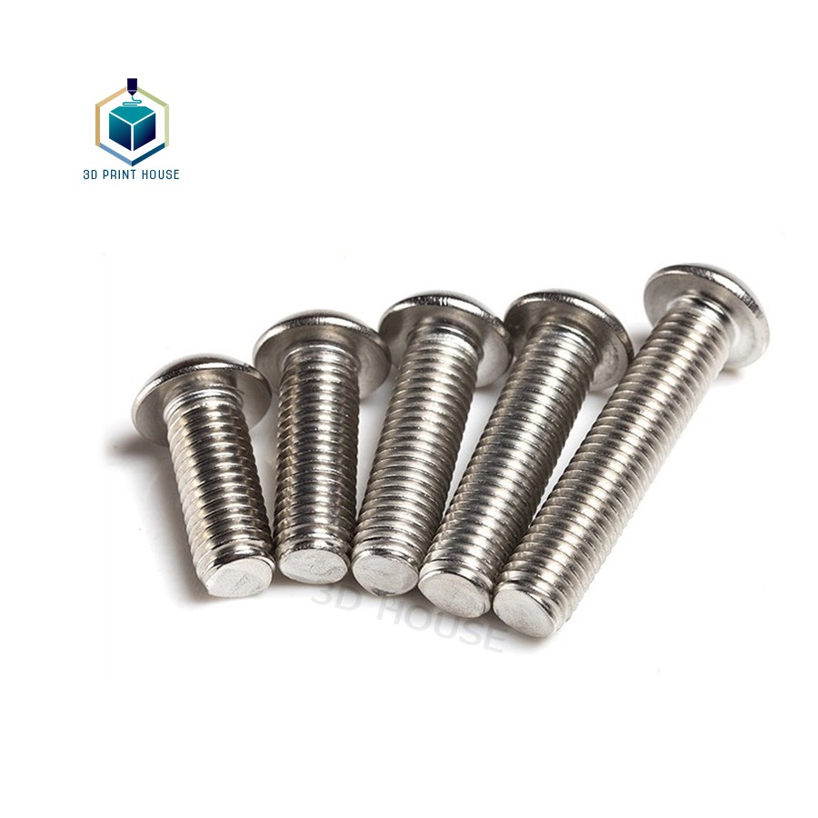 Ốc - Bulong Lục Giác Inox 304 M5 Đầu Dù - Dùng Lục Lăng 3