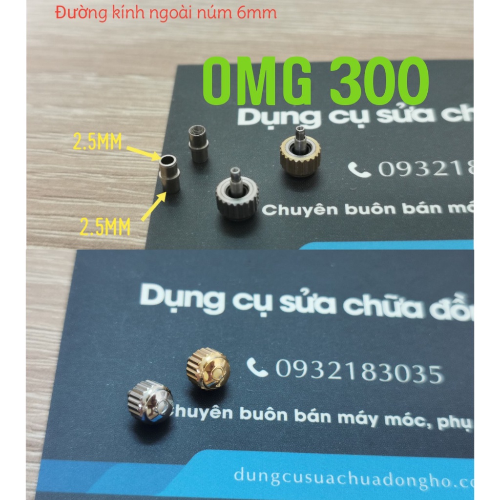 Núm đồng hồ Omega