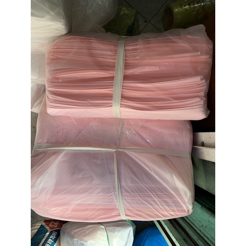 0.5KG TÚI HD HỒNG PHẤN nilon dẻo, đựng mỹ phẩm, quần áo túi hột xoài giá rẻ BAO bì NILONG ĐÓNG GÓI HÀNG