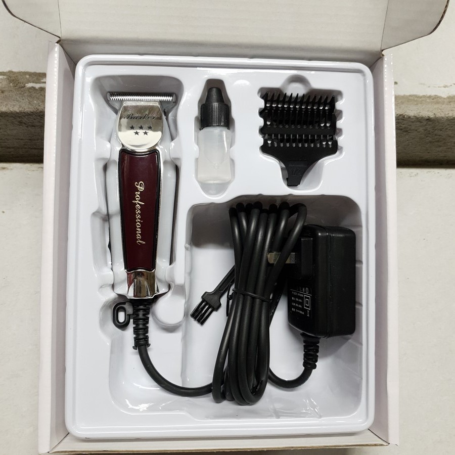 Tông đơ cạo viền tóc chuyên nghiệp Barber 5 sao 9221
