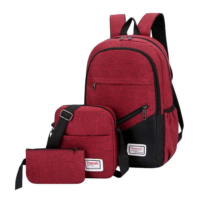 Combo Bộ 3 Balo Thời Trang Và Túi Đeo Chéo Cá Tính