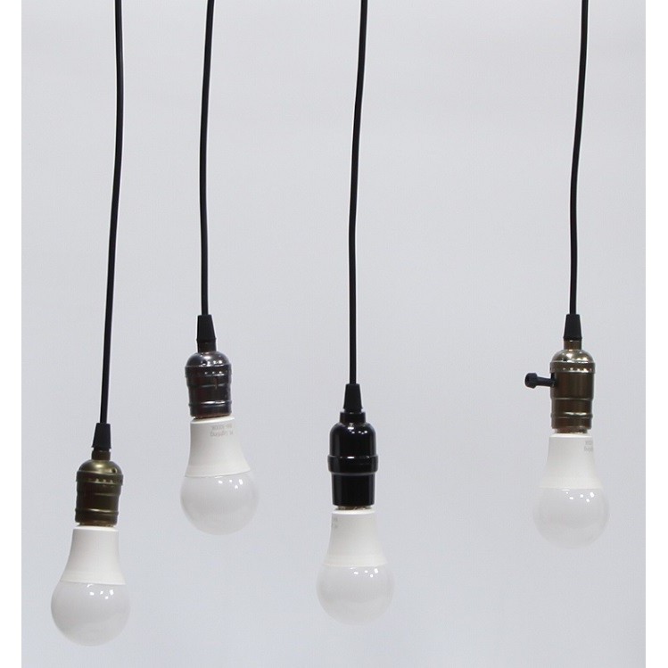Đèn thả cổ điển Vintage bóng đèn led búp 9w