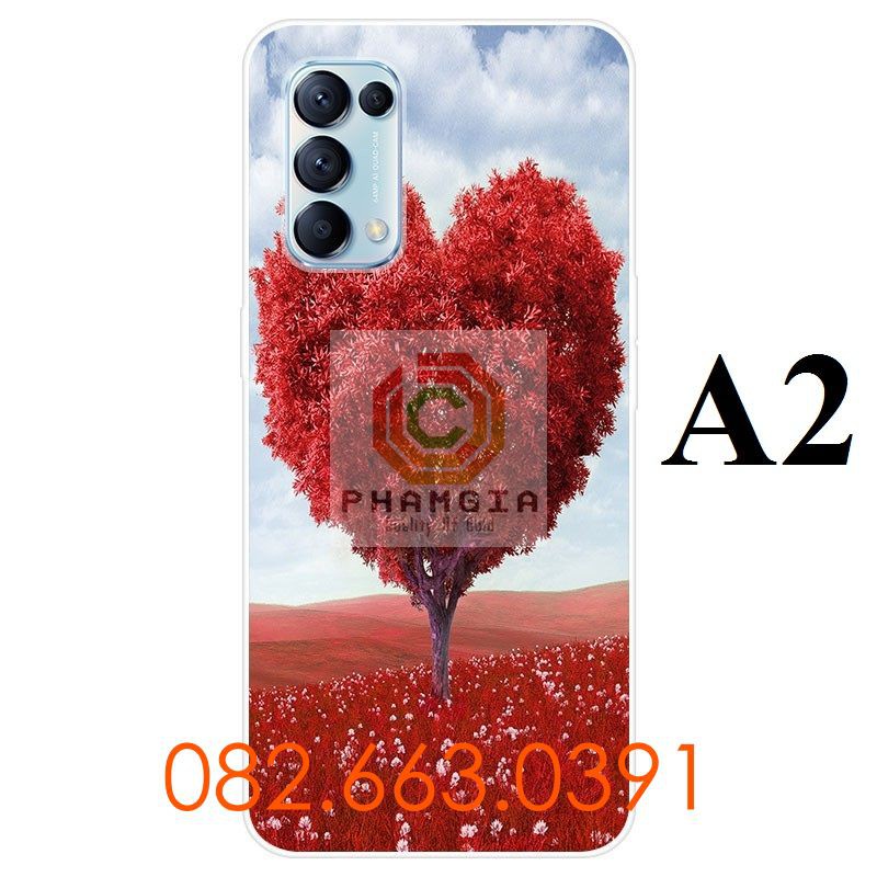 Ốp lưng Oppo Reno 5 4G / 5G dẻo trong in hình đẹp