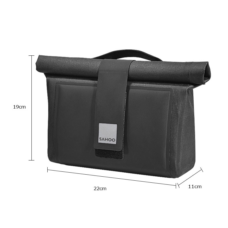 Túi gắn ghi đông xe đạp có thể chuyển thành xúi xách chống thấm nước Sahoo Pro Full Waterproof Handlebar bag