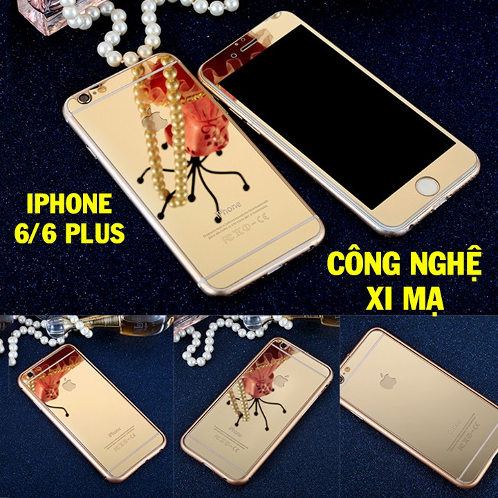 KÍNH CƯỜNG LỰC TRÁNG GƯƠNG IPHONE 6PLUS