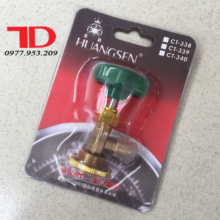 Van gas lạnh Lon R410A R600A R12 Huangsen