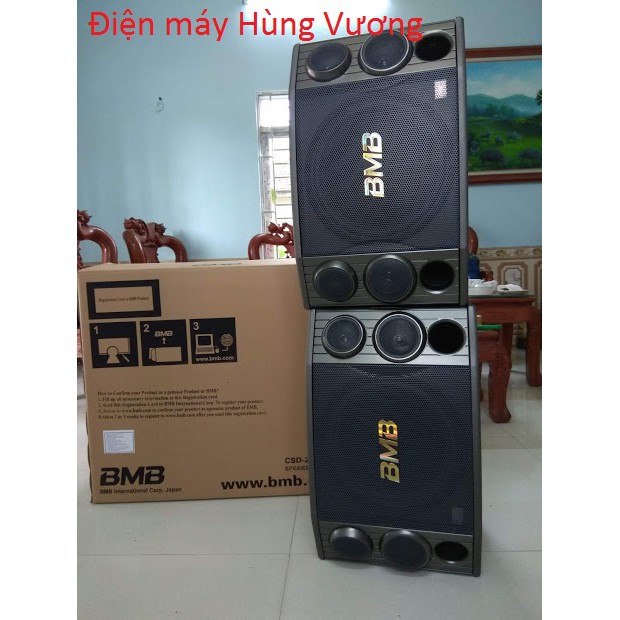 Loa Karaoke và nghe nhạc BMB CS 2000 loại xịn, Bas  30 cm ,nam châm kép,Madein Thái Lan , Chất lượng tuyệt, có hai loa.