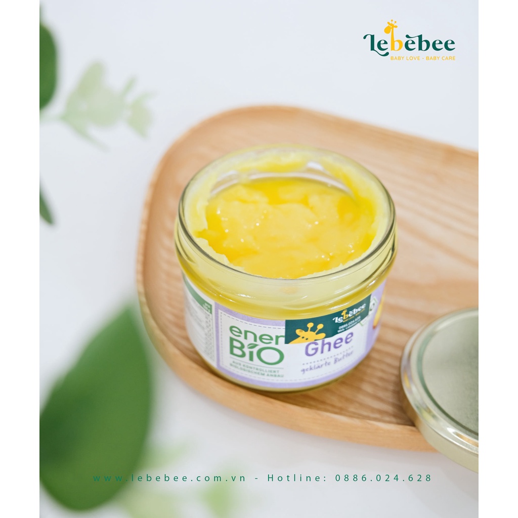 Bơ GHEE hữu cơ của Đức cho bé từ 6m