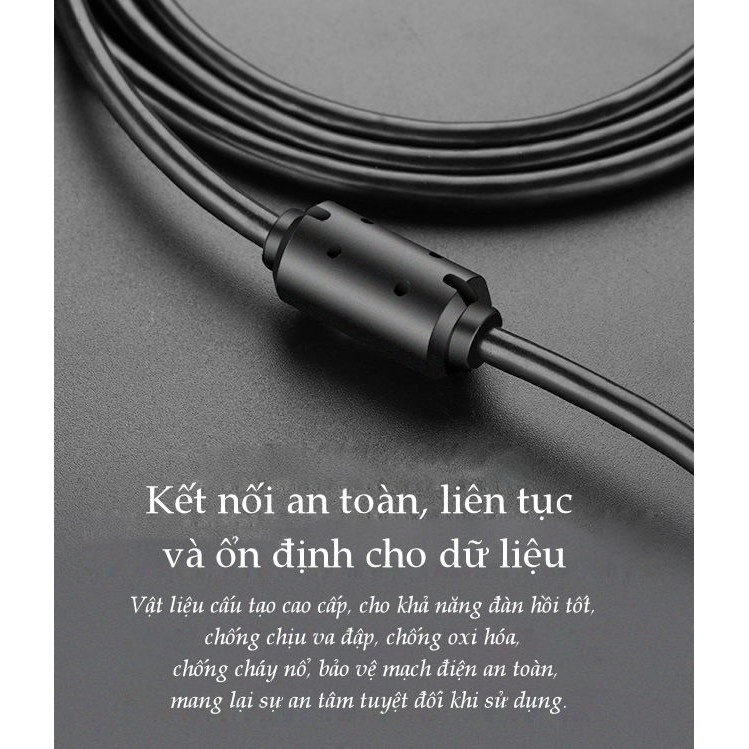 Dây máy in USB 2.0 dài 1m - 5m UGREEN chính hãng - Phukienleduy