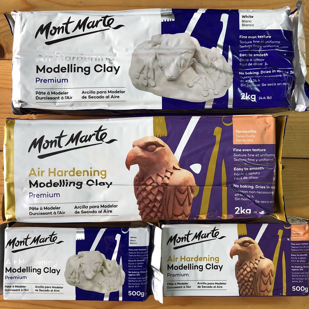 Đất sét nặn tự khô Mont Marte  không gây dị ứng và mẩn ngứa da, An toàn cho trẻ em
