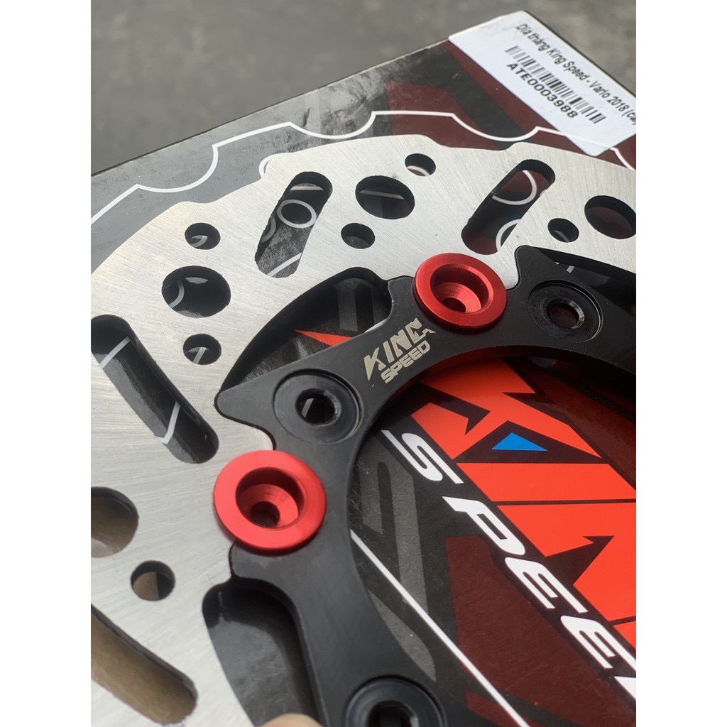 Đĩa thắng TRƯỚC kingspeed size 190mm 5 lỗ gắn cho xe VARIO