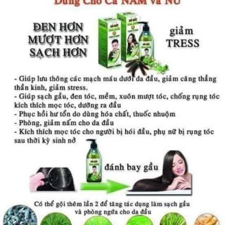 Dầu gội đầu bồ kết hoa bưởi