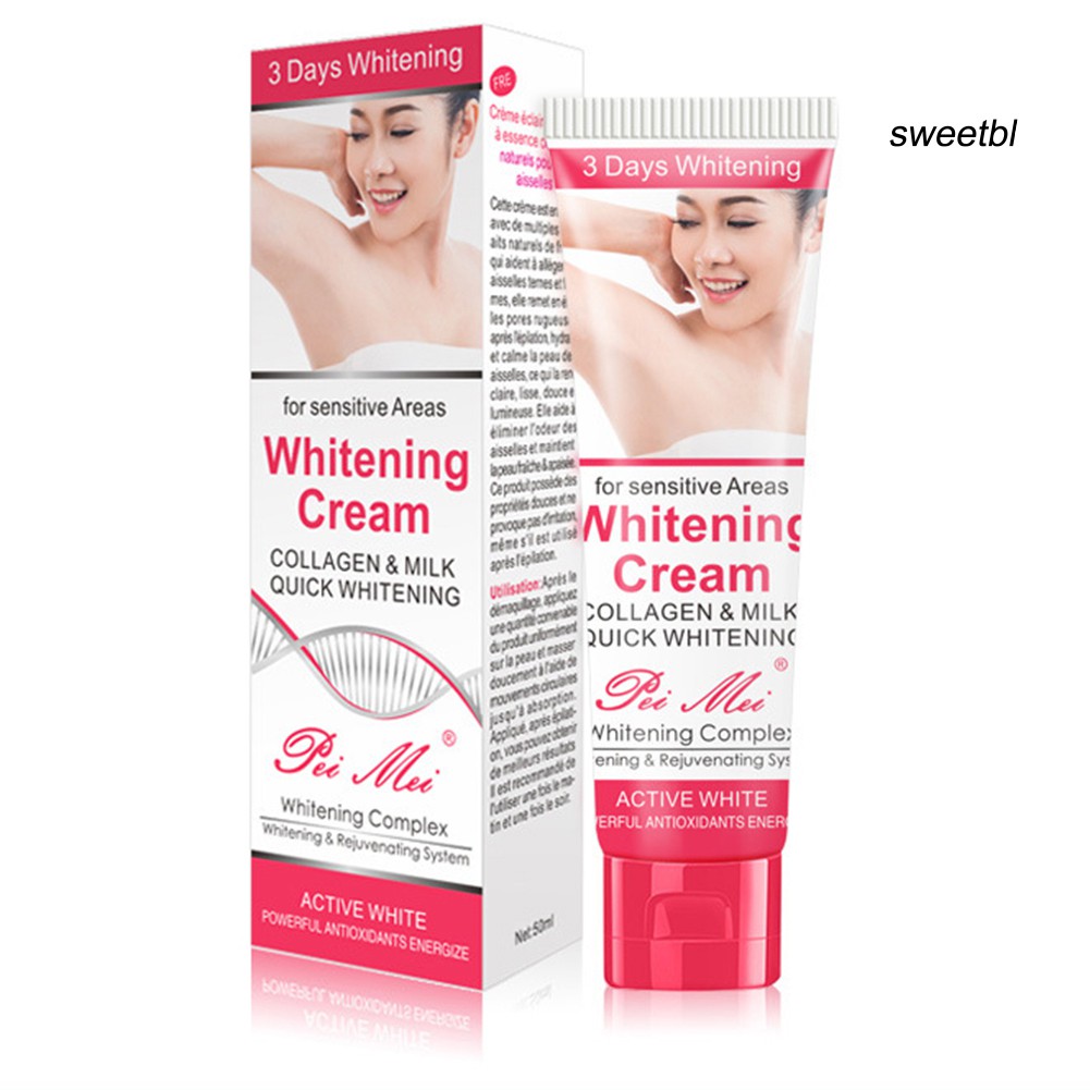 Kem Làm Trắng Vùng Da Dưới Cánh Tay / Đầu Gối / Cùi Chỏ Và Vùng Nhạy Cảm