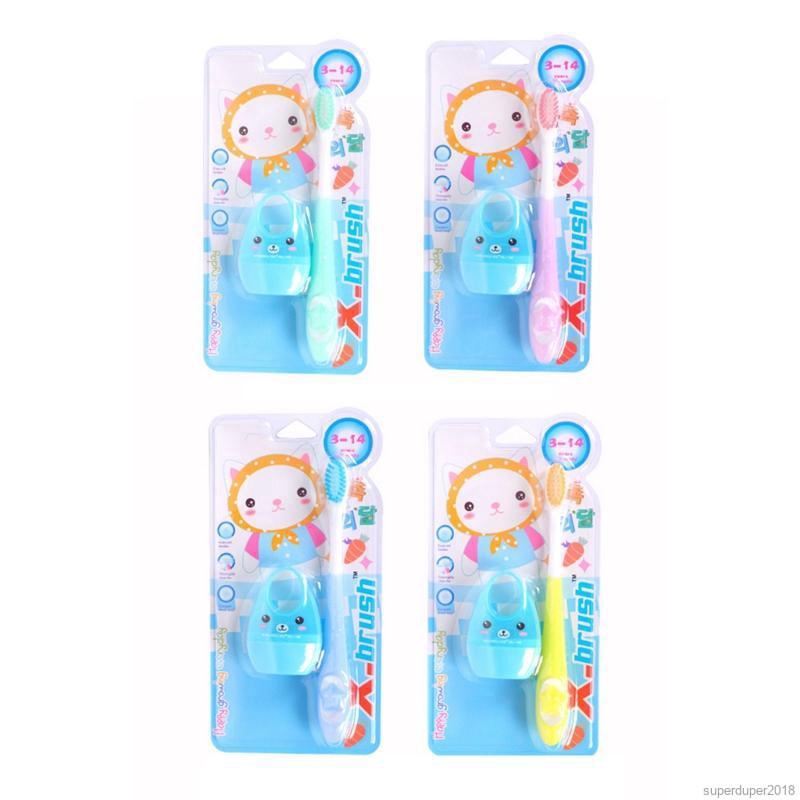 Hot Soft Bristles Cartoon Toothbrush Baby Kids Cute Dental Oral Hygiene Care