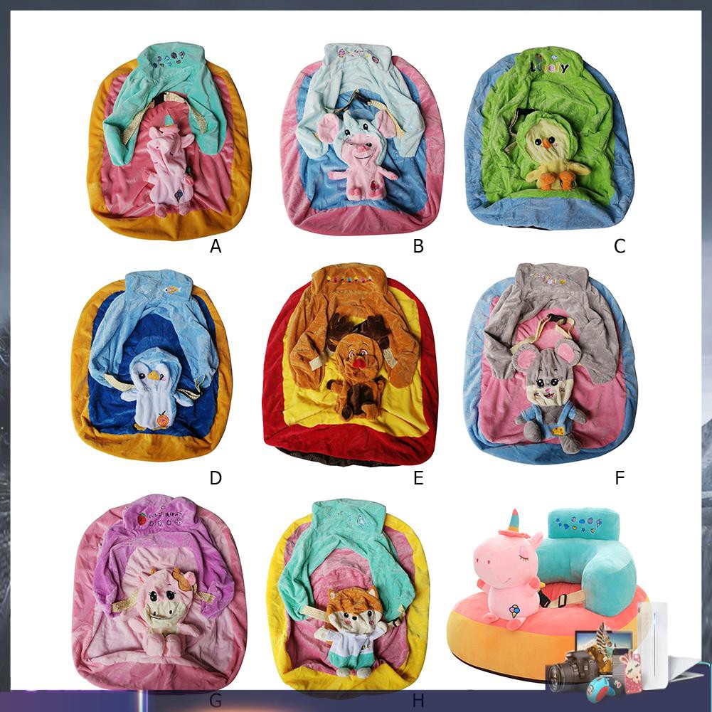 Ghế ngồi tập ăn cho bé hoạ tiết hoạt hình dễ thương