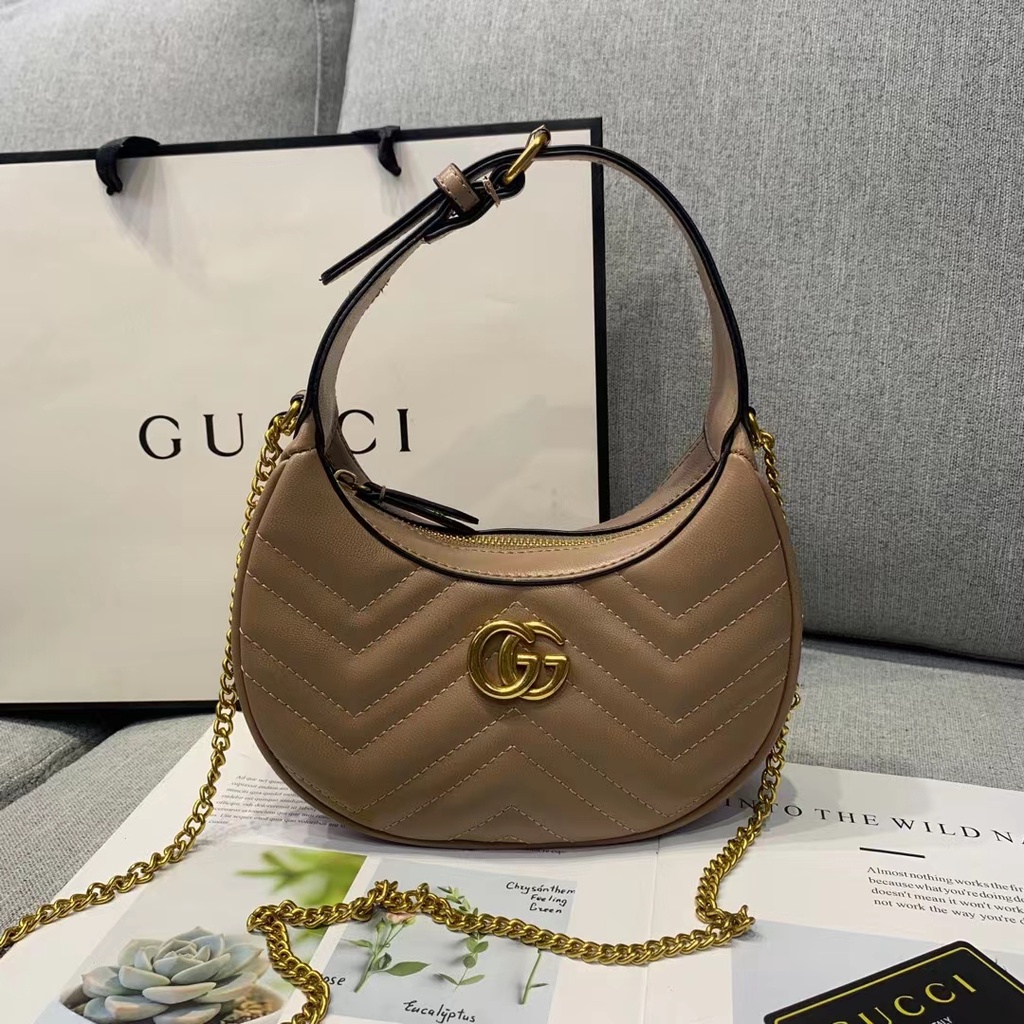 Túi Xách Đeo Vai Phối Dây Xích Phong Cách Thời Trang 2022 Dành Cho Nữ