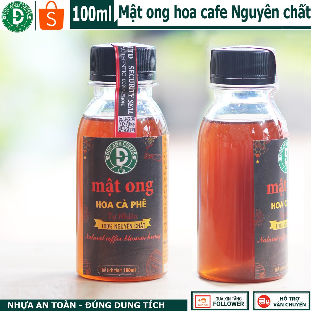 100ml mật ong hoa cà phê nguyên chất Tây Nguyên - Đức Anh honey giá dùng thử