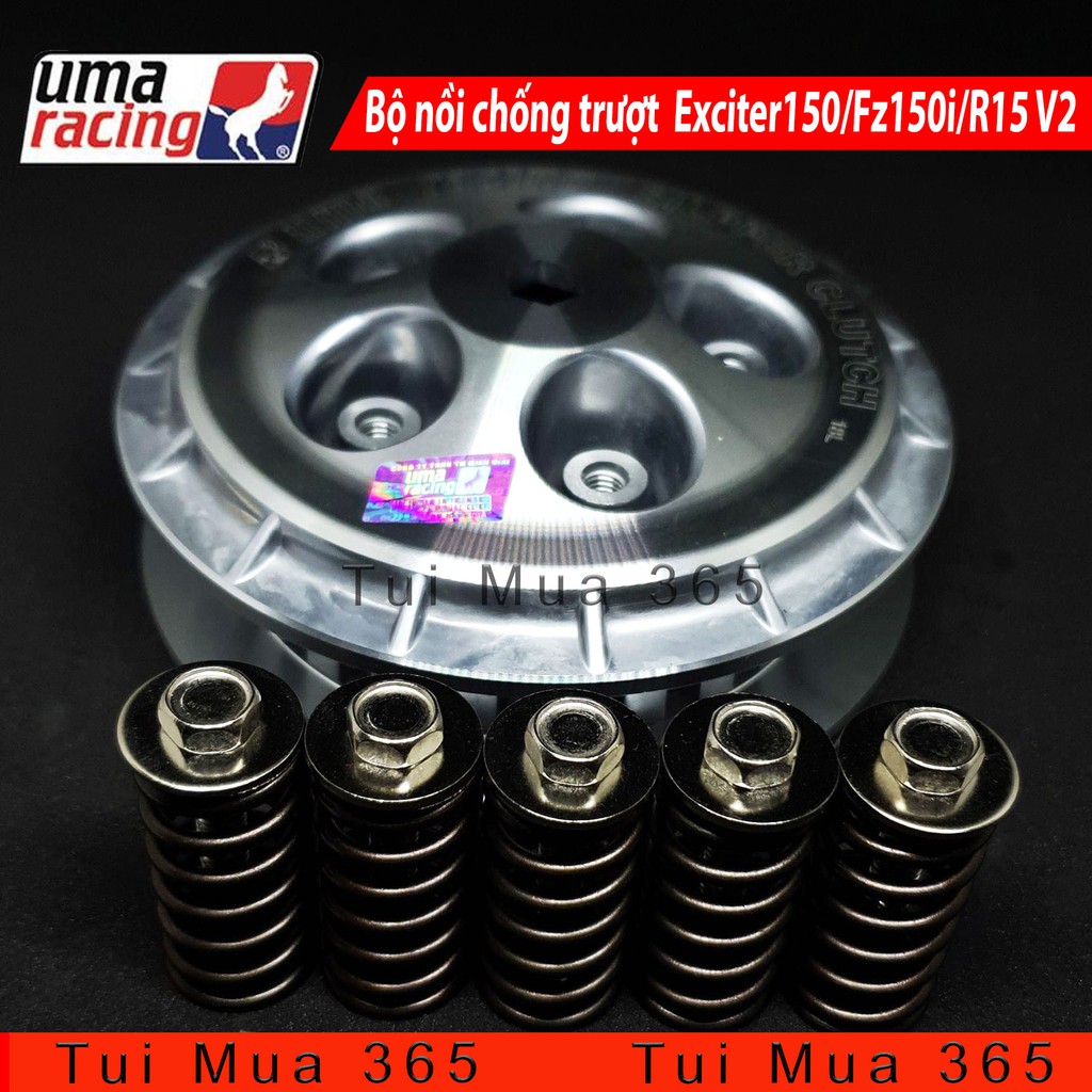 Bộ nồi chống trượt Uma Slipper Clutch cho xe Yamaha Exciter150, Fz150i, R15 V2