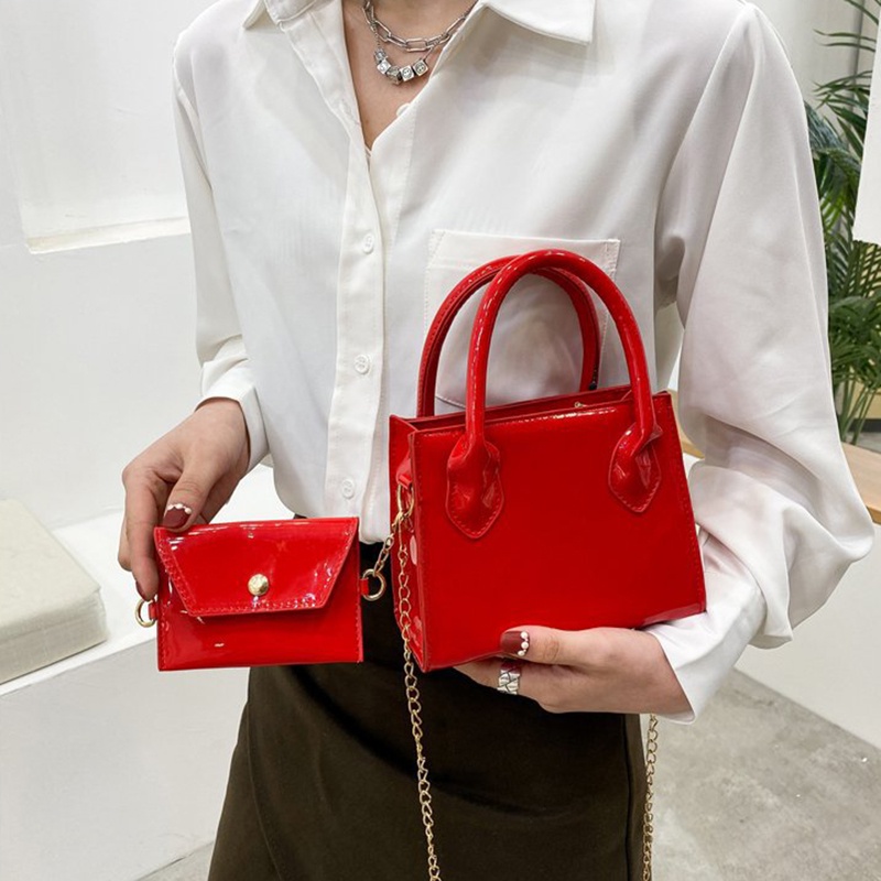 Túi đeo vai IELGY phối dây đơn thời trang cho nữ