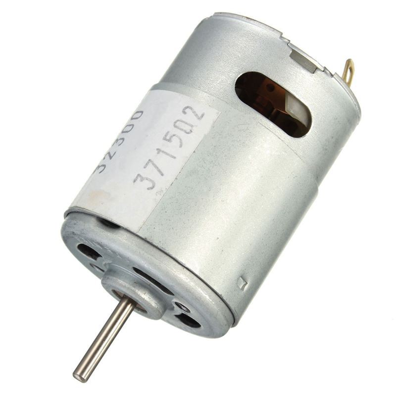 DC3-12V Large Torque JOHN-SON380 Motor with High Speed Motor 2.3mm