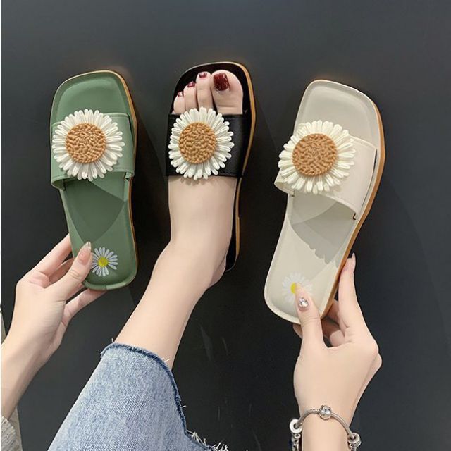 DÉP HOA CÚC ĐỦ MÀU