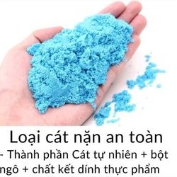 Bộ cát sinh học size phao lớn ( 60X45CM ) đầy đủ món kèm cát động lực.