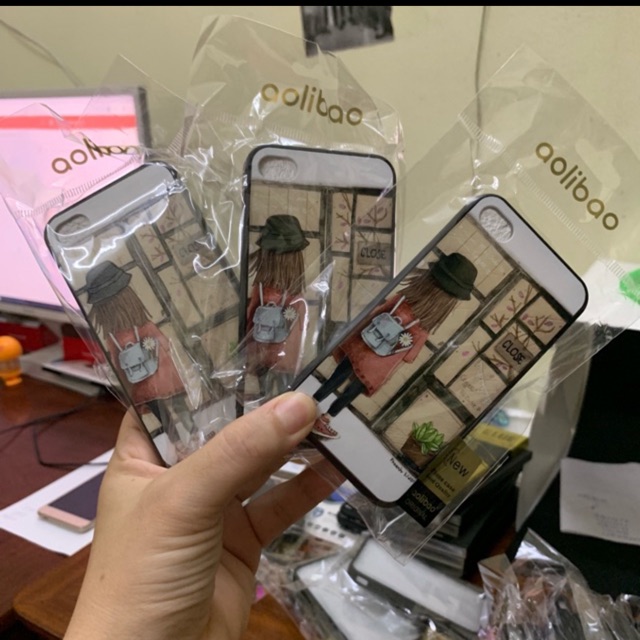 Ốp thời trang viền dẻo cho iphone 4/4s