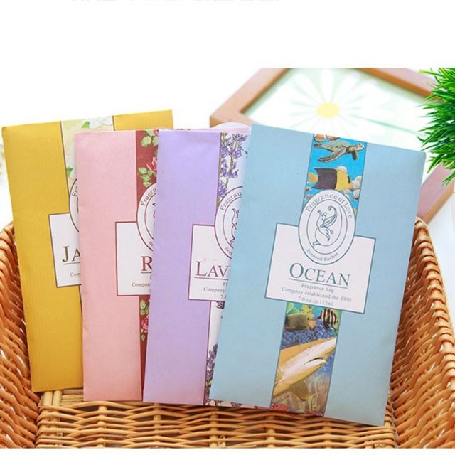 Túi Thơm Thảo mộc treo tủ quần áo (5 mùi hương )