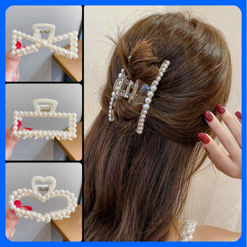 Kẹp tóc nữ búi kiểu Hàn Quốc sang trọng, cỡ lớn, siêu đẹp, tiện lợi, giá rê