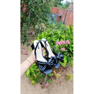 got sandal bigsize quai phối nơ 35-45( hình thật)