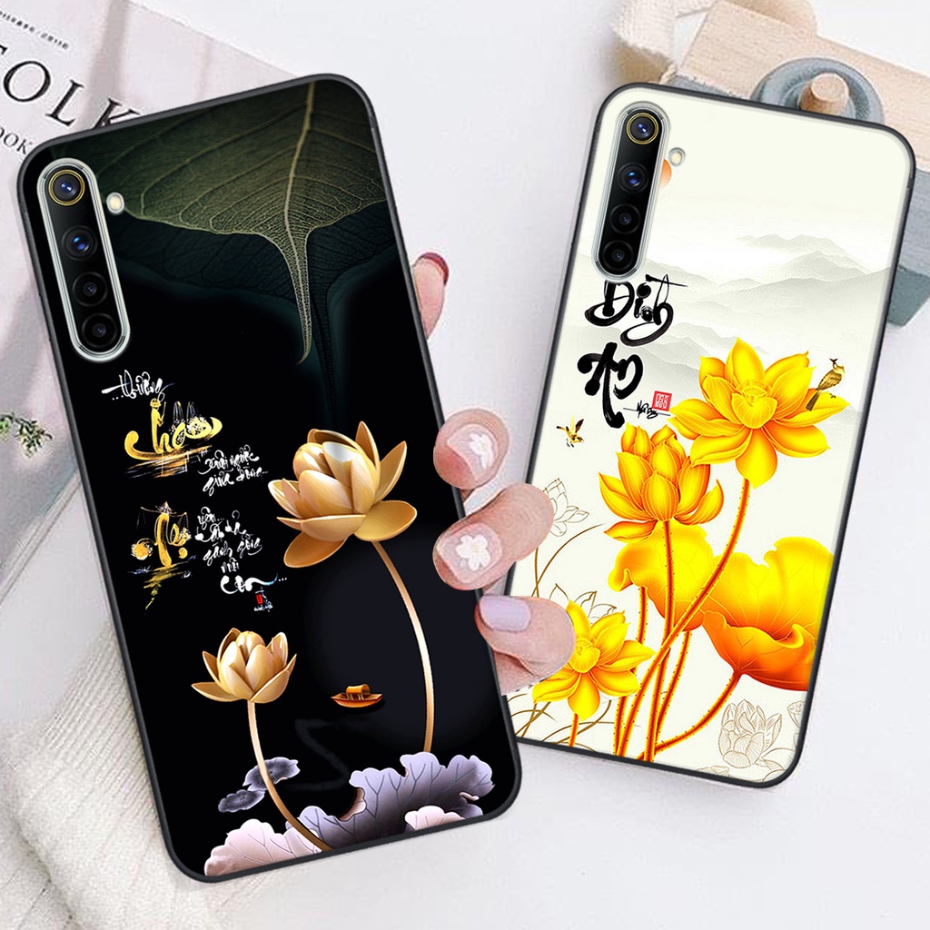 Ốp lưng Realme 6 / 6 PRO in hình chữ tài chữ lộc, Cha Mẹ, bình an SIÊU ĐẸP