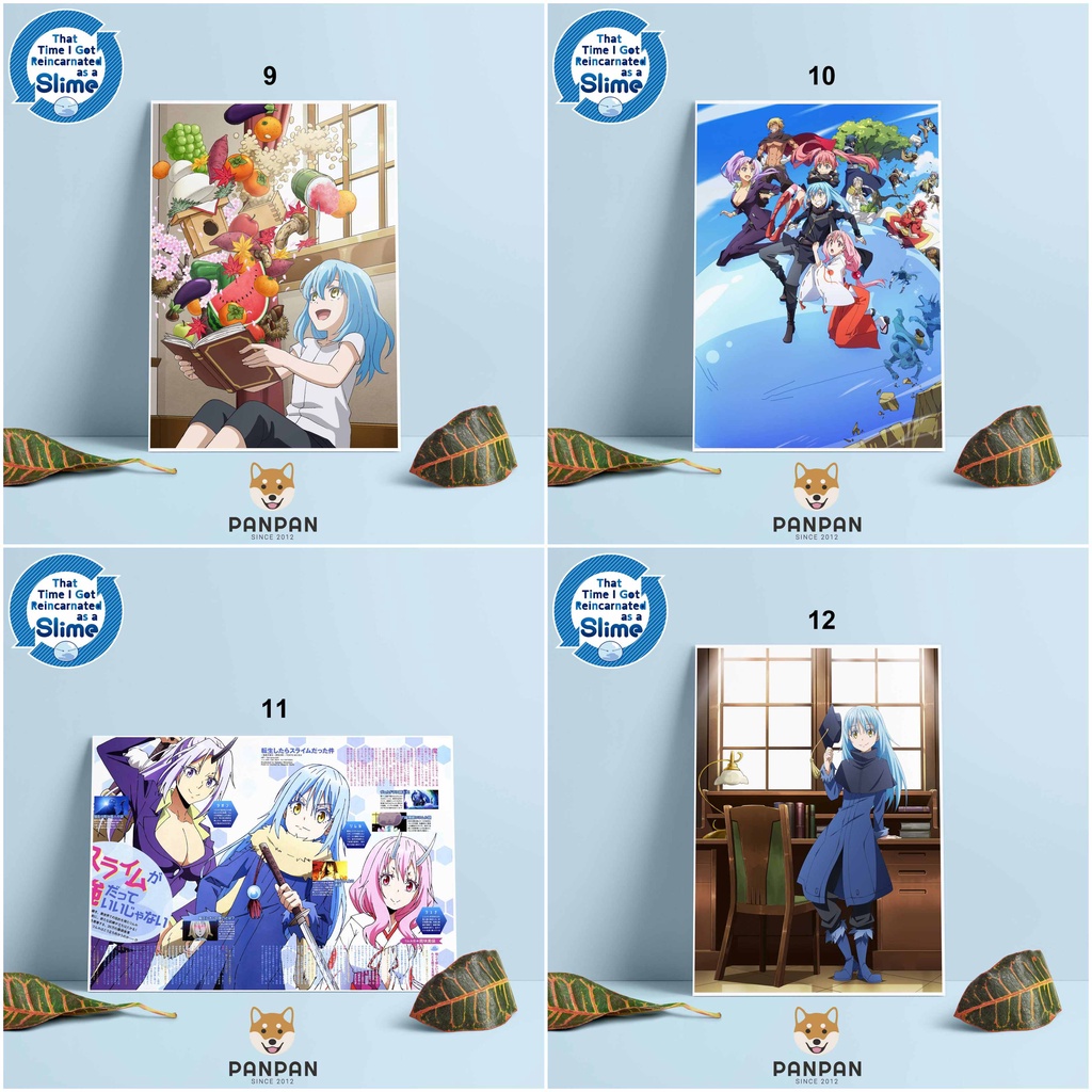 Postcard Cao Cấp - Poster Rimuru Tensura - Tensei Shitara Slime datta ken