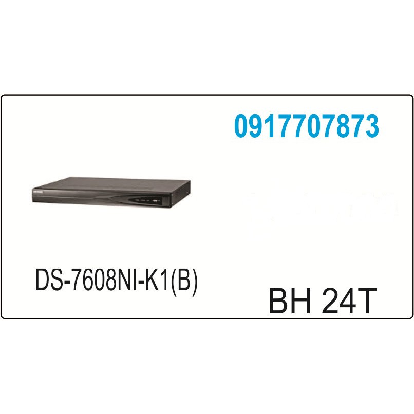 ĐẦU GHI HIKVISION DS-7608NI-K1(B)
