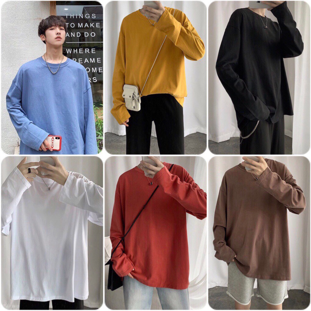 Áo Thun Unisex Tay Dài