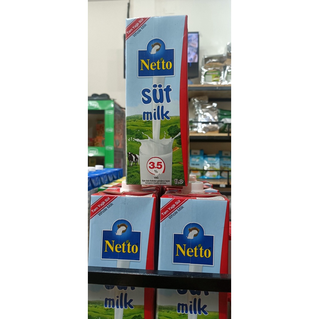 Sữa tươi nguyên chất tiệt trùng Netto latte ( hàm lượng chất béo 3.5%) - SP108396